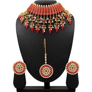 Desi Indian jewelry set
